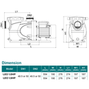 Water TechniX Pump LEO 750W 1.0 HP - Mr Pool Man