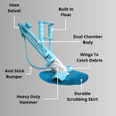Water TechniX Suction Pool Cleaner - Hawk - Mr Pool Man