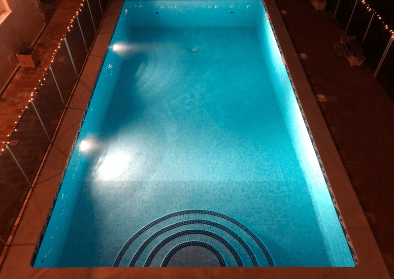 Water TechniX Vivid LED Surface Mount Retro Pool Light White - Mr Pool Man