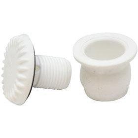 Waterco S&P Spa Air Injector Control Self Set White 25mm - ASF170 - Mr Pool Man